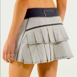Lululemon HyperStripe AngelWing Pacesetter Skirt8T